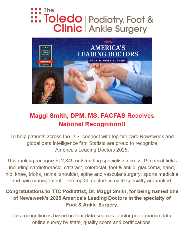 Best foot doctor in Toledo